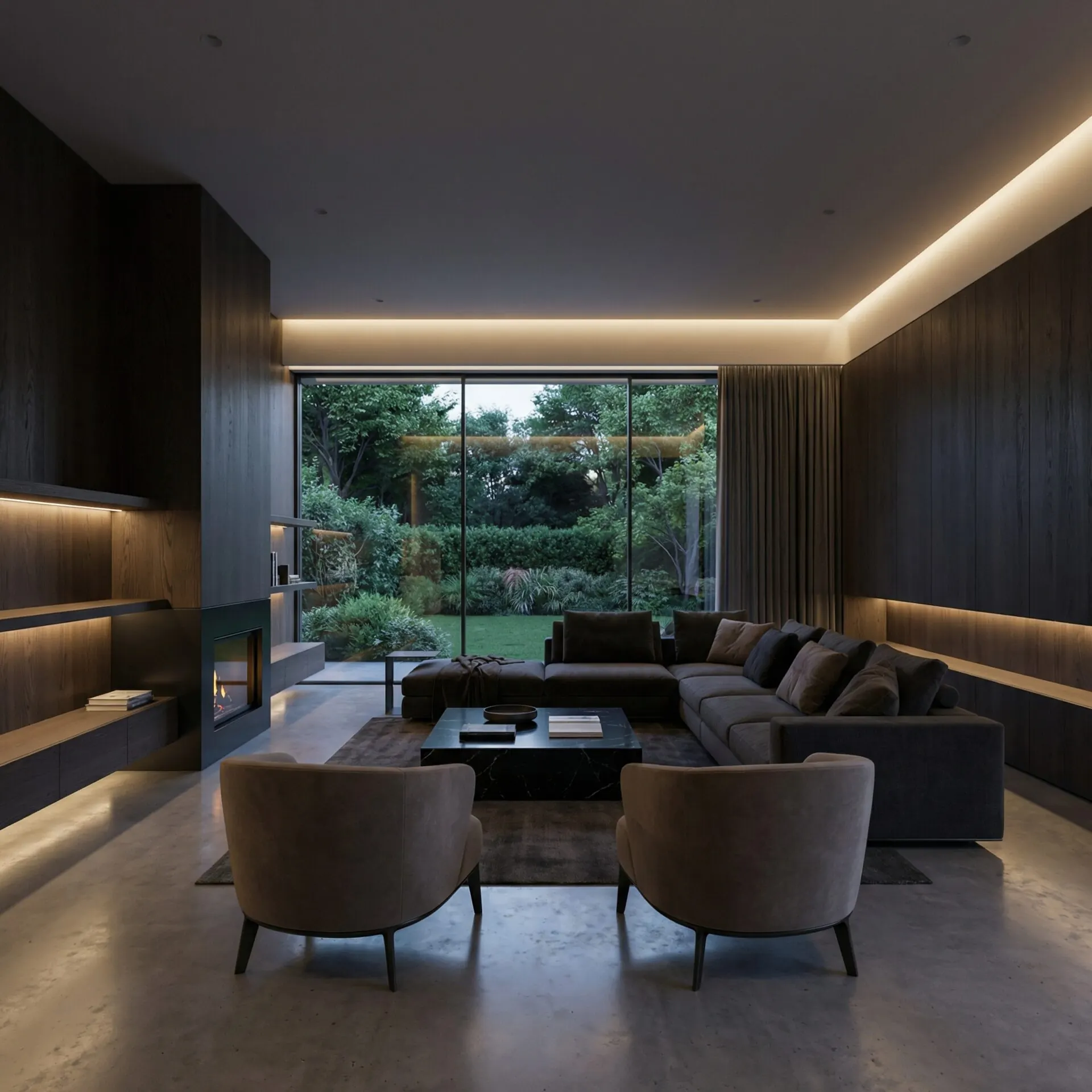 Interior de casa de lujo en Tijuana